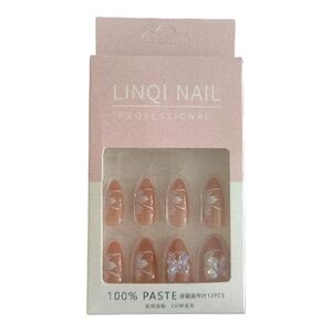 LINQI NAIL Professional False Nails 12 Piece
